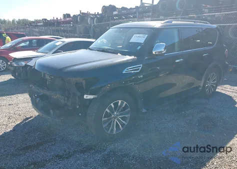 2020 Nissan Armada Sl 2Wd z USA, uszkodzony, nr VIN JN8AY2ND4L9108436